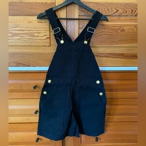 Big Bud Press black Shorteralls, XS